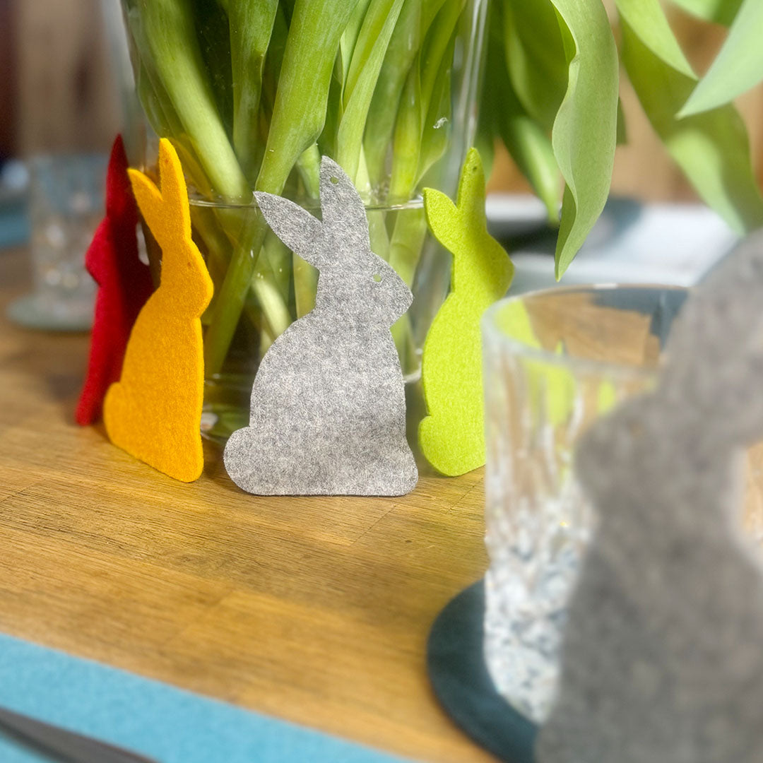 Filz-Hase, Deko zu Ostern