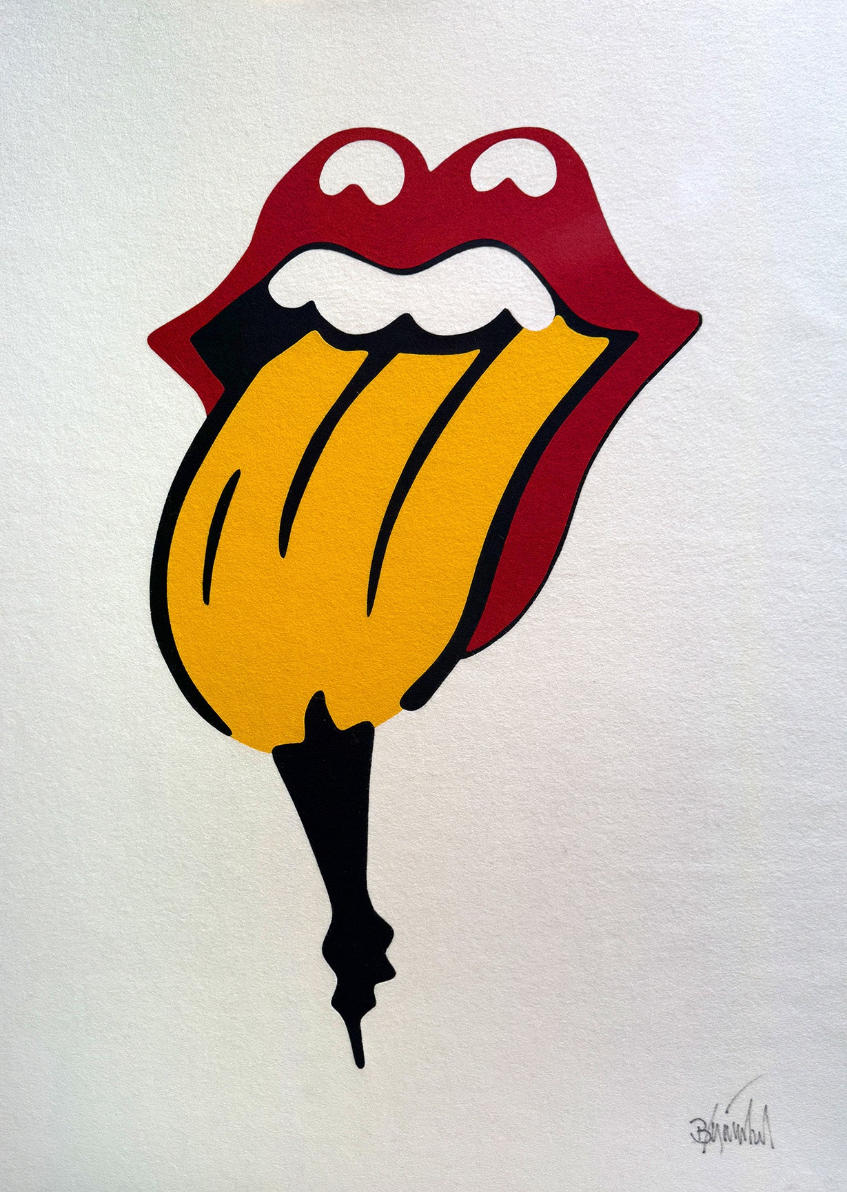 Stones Banane – Thomas Baumgärtel