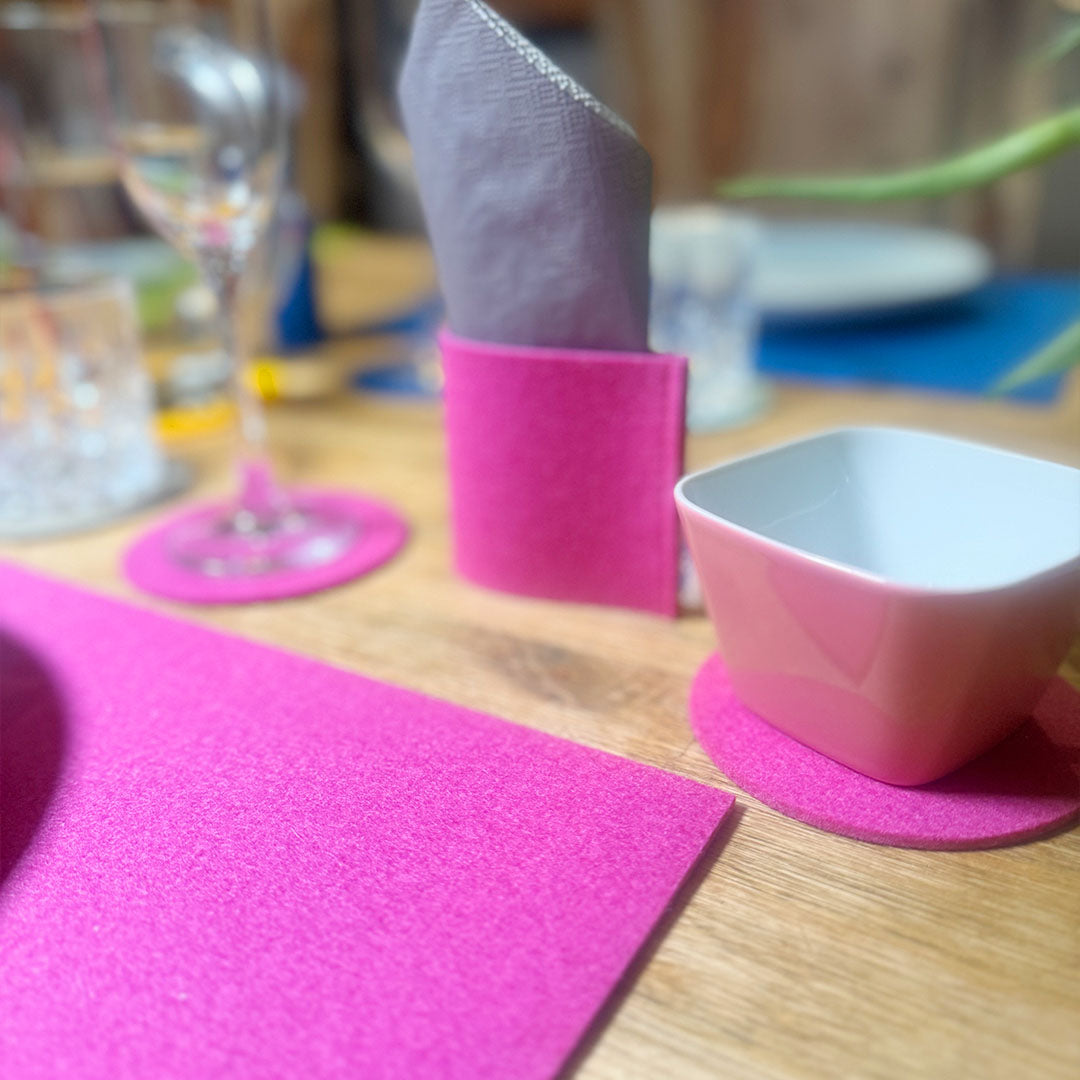Servietten-Halter pink