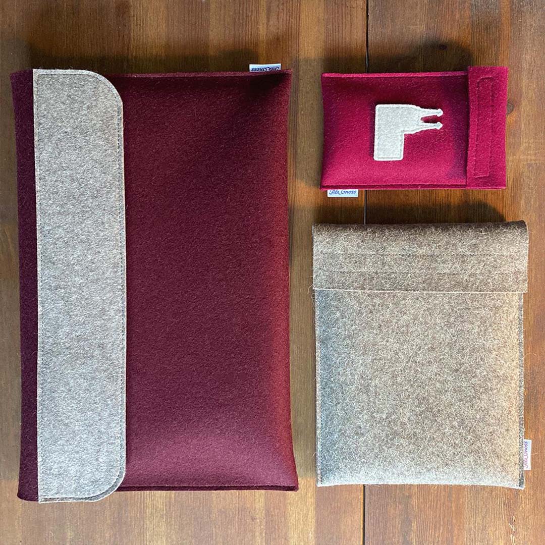 Taschen aus Filz