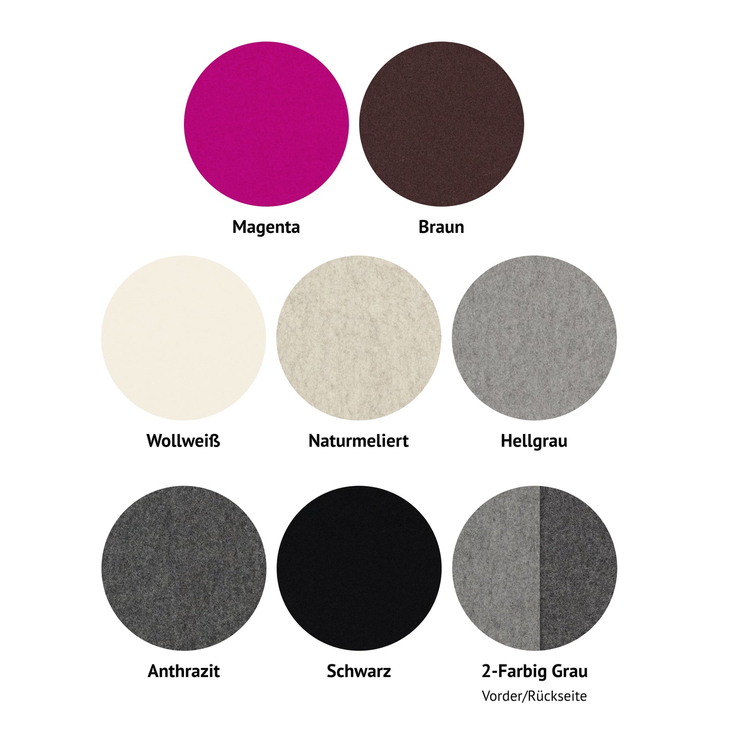 Zuschnitt - 5 mm starker Filz