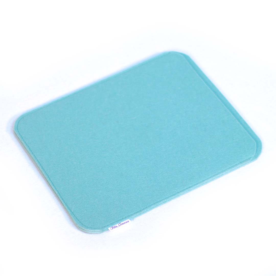 iPad Hülle aus Filz, Tablettasche zum Schutz in blau, nachhaltig und handgemacht