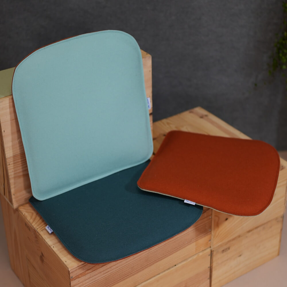 Sitzkissen für den Thonet Stuhl, Unterlage aus Filz, viele Farben